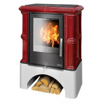 Kachlová kamna ABX Bavaria s výměníkem, Bordó